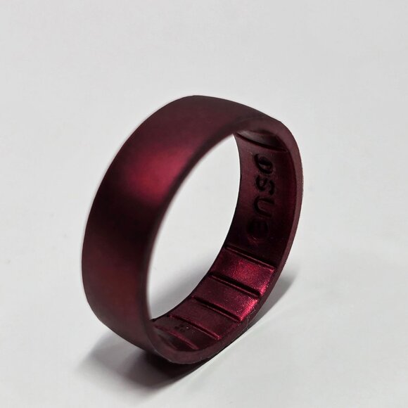 Enso Rings Classic Silicone Ring - Garnet - Picture 2 of 7